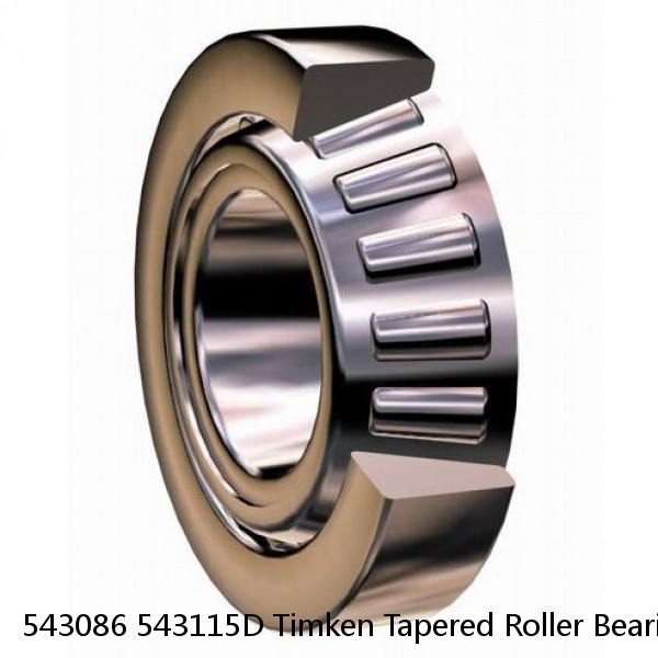 543086 543115D Timken Tapered Roller Bearing Assembly