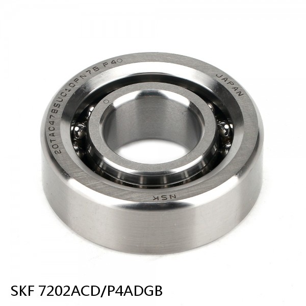 7202ACD/P4ADGB SKF Super Precision,Super Precision Bearings,Super Precision Angular Contact,7200 Series,25 Degree Contact Angle