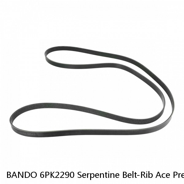 BANDO 6PK2290 Serpentine Belt-Rib Ace Precision Engineered V-Ribbed Belt 