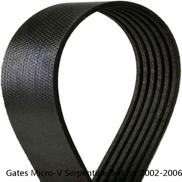 Gates Micro-V Serpentine Belt for 2002-2006 Toyota Camry 2.4L L4 Accessory ml (Fits: Toyota)