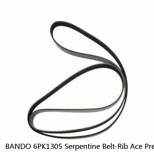 BANDO 6PK1305 Serpentine Belt-Rib Ace Precision Engineered V-Ribbed Belt 