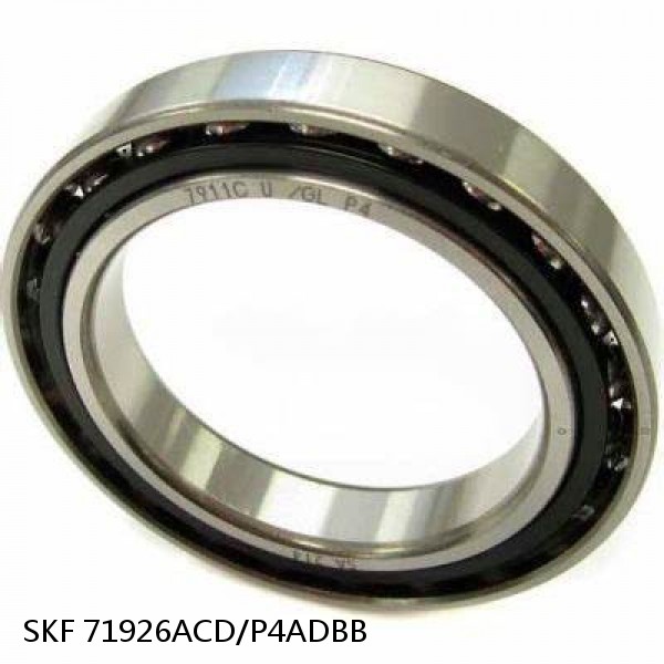 71926ACD/P4ADBB SKF Super Precision,Super Precision Bearings,Super Precision Angular Contact,71900 Series,25 Degree Contact Angle