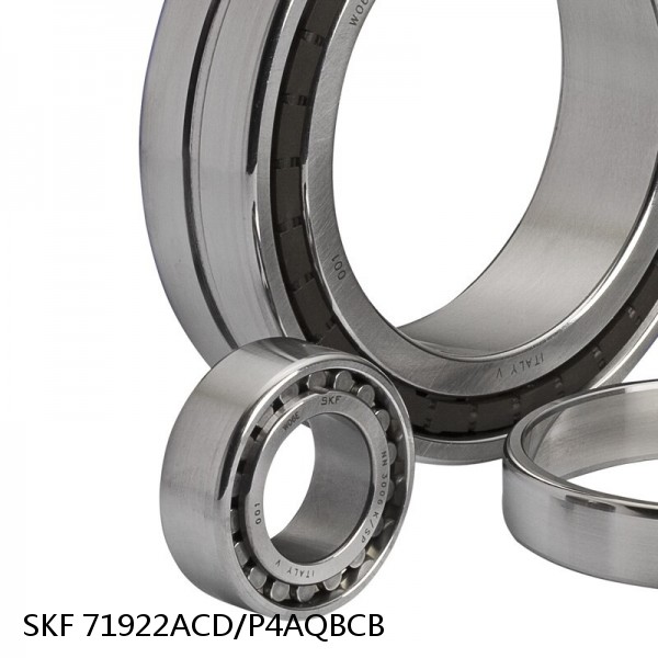 71922ACD/P4AQBCB SKF Super Precision,Super Precision Bearings,Super Precision Angular Contact,71900 Series,25 Degree Contact Angle