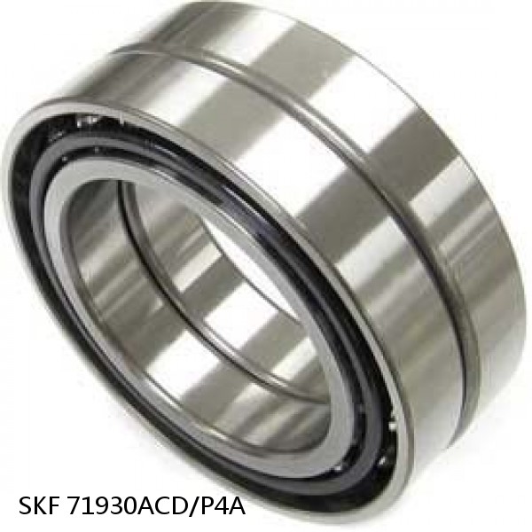 71930ACD/P4A SKF Super Precision,Super Precision Bearings,Super Precision Angular Contact,71900 Series,25 Degree Contact Angle