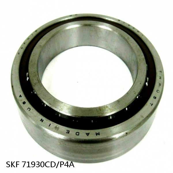 71930CD/P4A SKF Super Precision,Super Precision Bearings,Super Precision Angular Contact,71900 Series,15 Degree Contact Angle