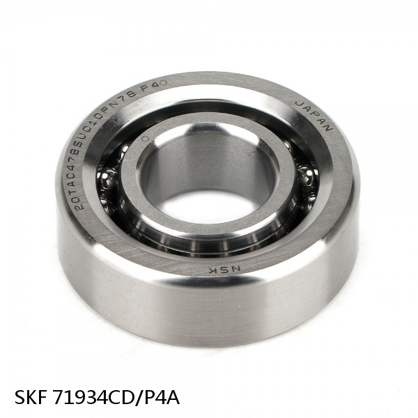 71934CD/P4A SKF Super Precision,Super Precision Bearings,Super Precision Angular Contact,71900 Series,15 Degree Contact Angle