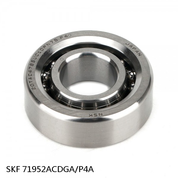 71952ACDGA/P4A SKF Super Precision,Super Precision Bearings,Super Precision Angular Contact,71900 Series,25 Degree Contact Angle