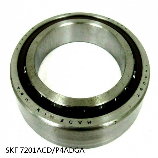 7201ACD/P4ADGA SKF Super Precision,Super Precision Bearings,Super Precision Angular Contact,7200 Series,25 Degree Contact Angle