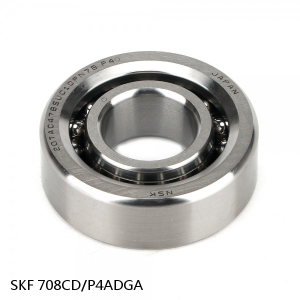 708CD/P4ADGA SKF Super Precision,Super Precision Bearings,Super Precision Angular Contact,7000 Series,15 Degree Contact Angle